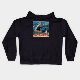 Graffiti Monster™ - Series #0 - New England Summer Sharks - 1 of 9 Kids Hoodie